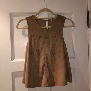 Suede Chloe K. Tank Top